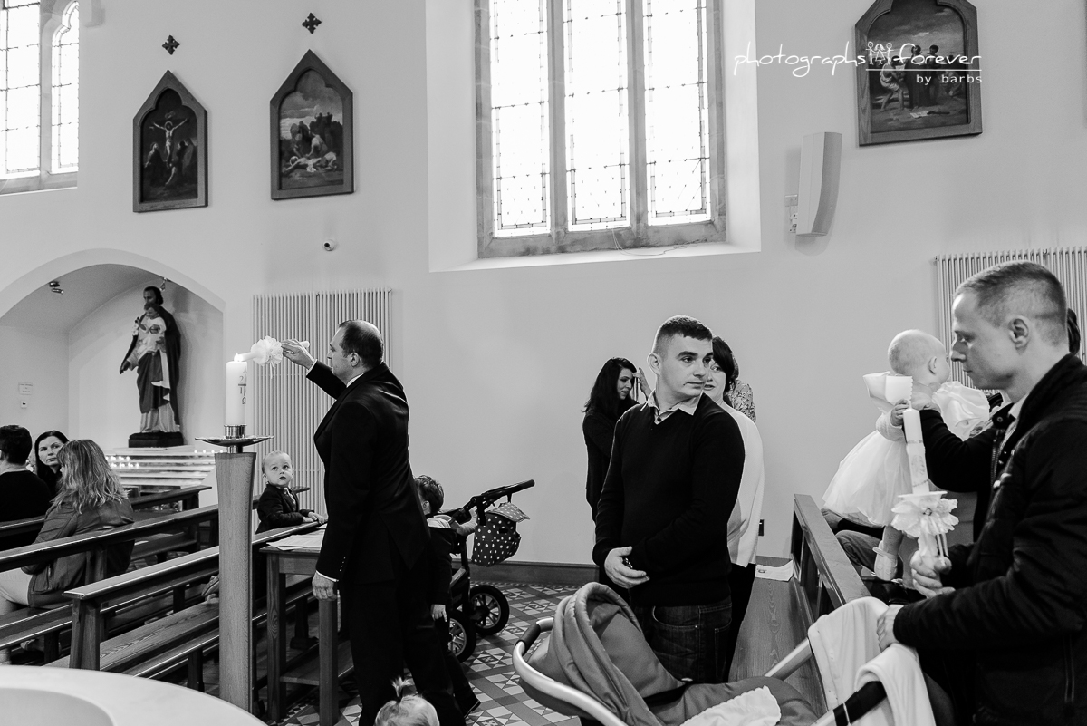 christening photography in monaghan st. joseph's church