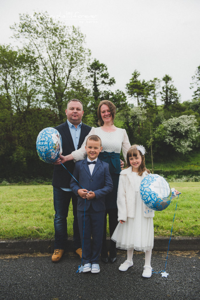 first communion family photoshoot monaghan